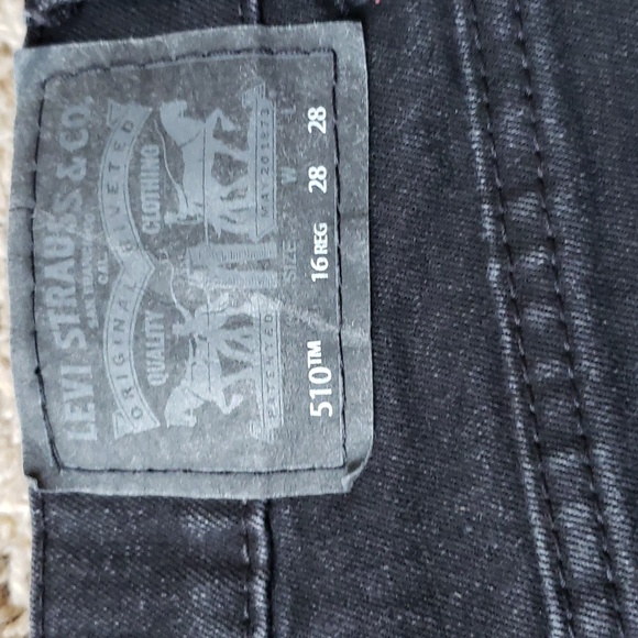 Levi's 510 Skinny Jeans 👖 Boys 16 reg (28 x 28). GUC - Picture 4 of 10